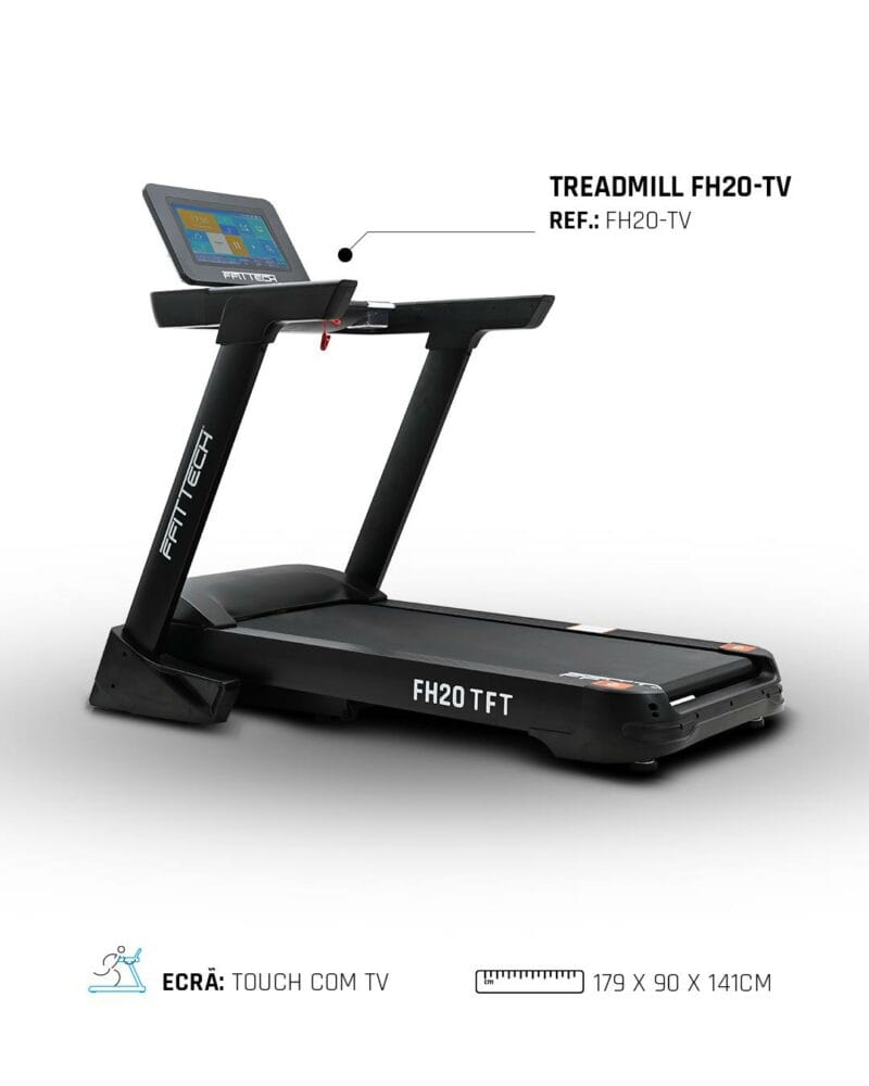 FFiTTech FH20 fél profi futópad TFT kijelzővel