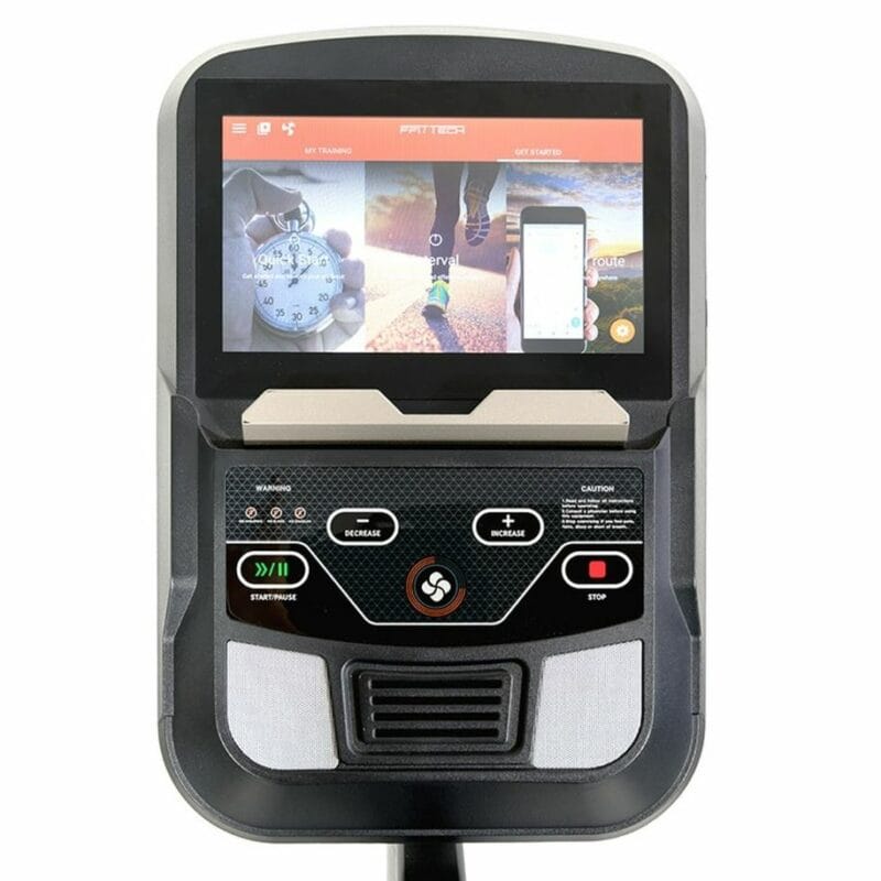 FFiTTech Zoom háttámlás fél profi szobakerékpár TFT kijelzővel