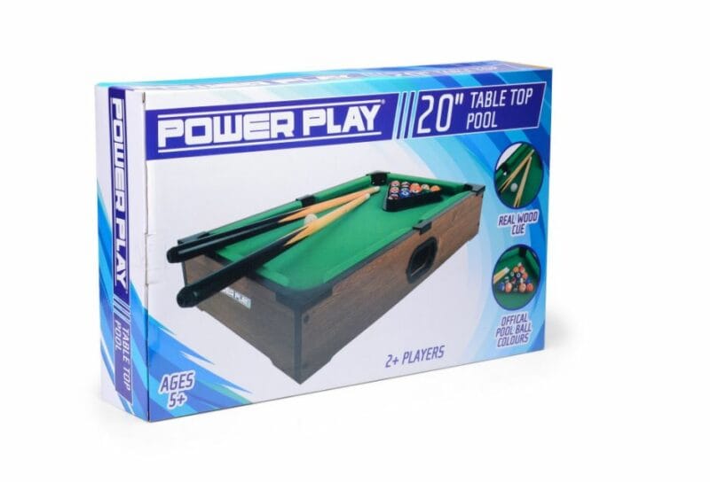 Power Play Toyrific 20" mini biliárd asztal