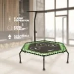 VirtuFit Fitnesz trambulin állítható kapaszkodóval - 127cm