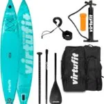VirtuFit Racer 381 sup deszka kiegészítőkkel és táskával - Türkiz kék