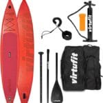 VirtuFit Racer 381 sup deszka kiegészítőkkel és táskával - Red