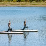 VirtuFit Yoga 355 sup deszka - Sand Beige