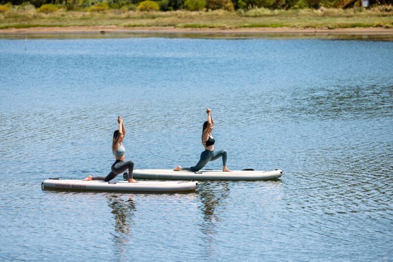 VirtuFit Yoga 355 sup deszka - Sand Beige