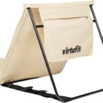 VirtuFit Állítható háttámlás, összecsukható kempingpléd és strandszőnyeg - bézs