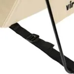 VirtuFit Állítható háttámlás, összecsukható kempingpléd és strandszőnyeg - bézs