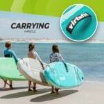 VirtuFit Cruiser Sup 305 kajaküléssel - fekete