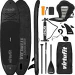 VirtuFit Cruiser Sup 305 kajaküléssel - fekete