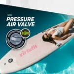VirtuFit Cruiser Sup 305 kajaküléssel - fekete