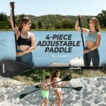 VirtuFit Cruiser Sup 305 kajaküléssel - fekete