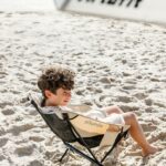 VirtuFit Kompakt kemping fotel - strandfotel hordtáskával - bézs