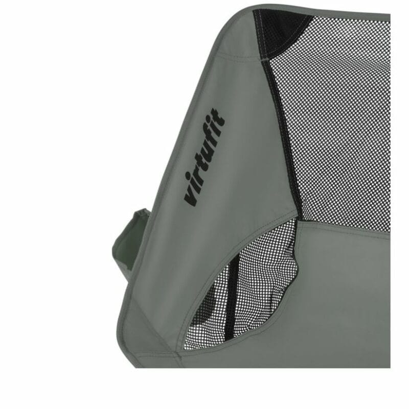 VirtuFit Kompakt kemping fotel - strandfotel hordtáskával - szürke