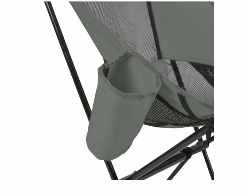 VirtuFit Kompakt kemping fotel - strandfotel hordtáskával - szürke