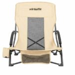 VirtuFit Összecsukható strandfotel - bézs