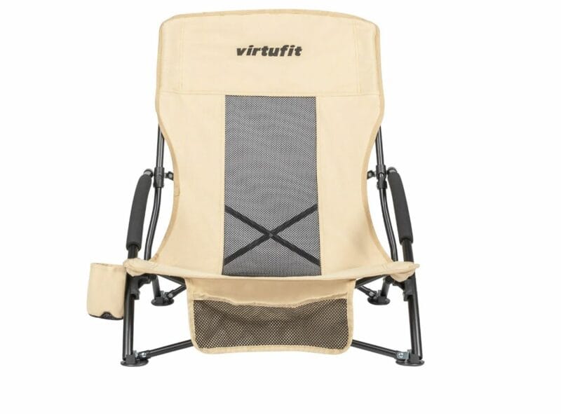VirtuFit Összecsukható strandfotel - bézs