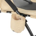 VirtuFit Összecsukható strandfotel - bézs