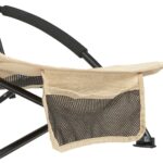 VirtuFit Összecsukható strandfotel - bézs