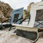 VirtuFit Összecsukható strandfotel - szürke