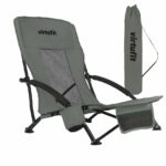 VirtuFit Összecsukható strandfotel - szürke