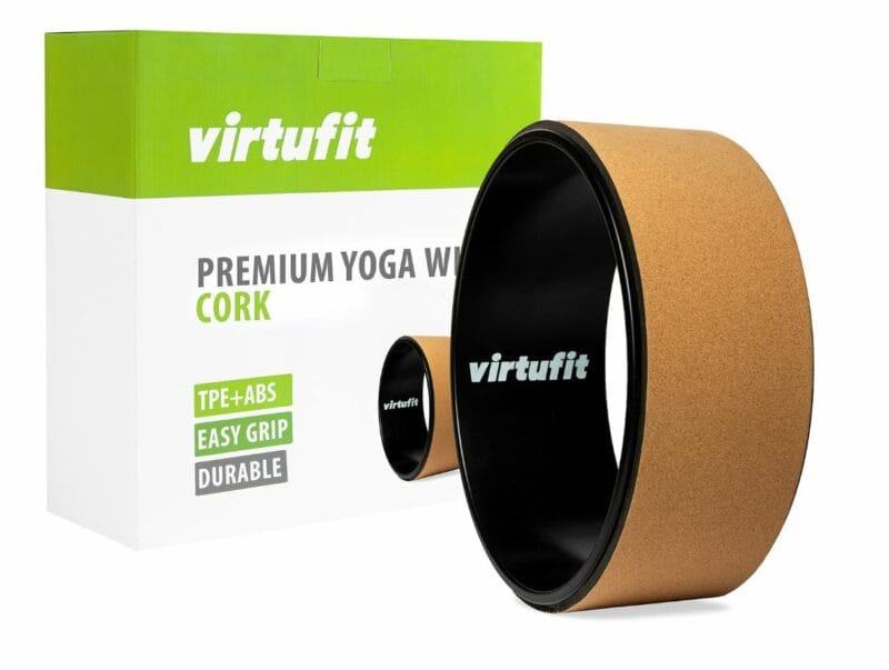 VirtuFit Prémium Cork Jóga kerék 33cm