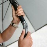 VirtuFit Prémium nagyméretű strand napernyő szélvédővel - 225cm - bézs