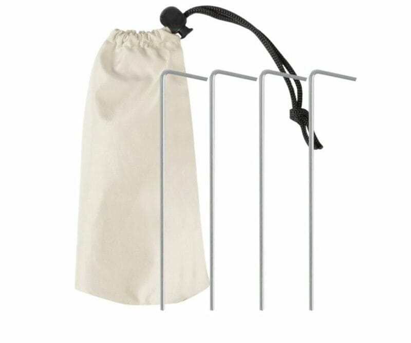 VirtuFit Prémium nagyméretű strand napernyő szélvédővel - 225cm - bézs