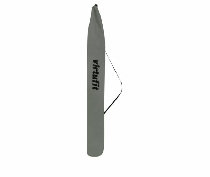 VirtuFit Prémium nagyméretű strand napernyő szélvédővel - 225cm - szürke