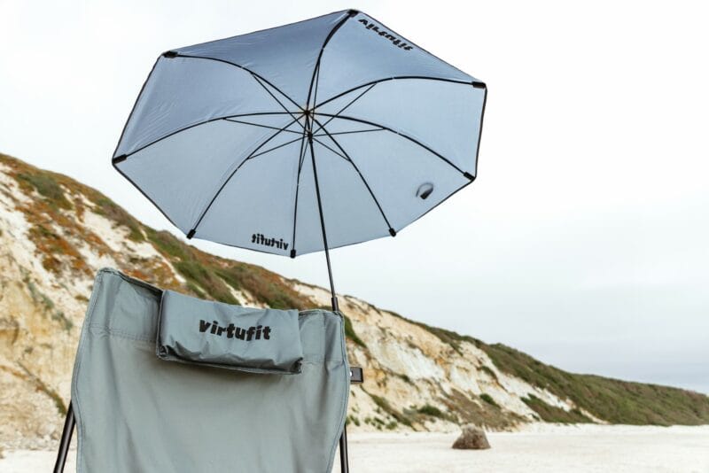 virtufit-univerzalis-napernyo-kemping-fotelhez-szurke-05 VirtuFit Univerzális napernyő kemping fotelhez - szürke