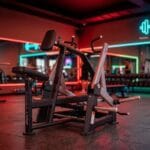 FFiTTech Tárcsasúlyos melltámaszos evező pad