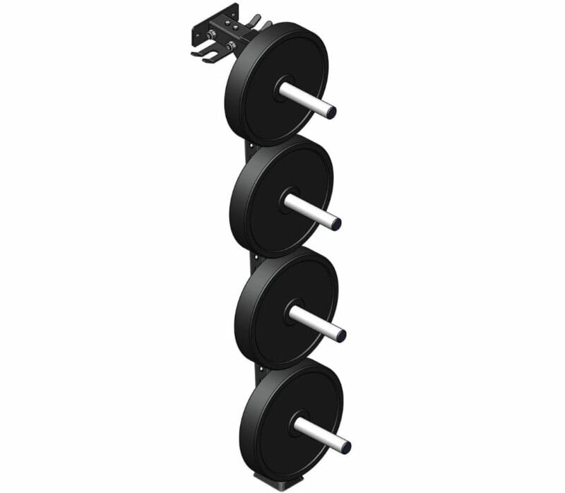 ATX Falhoz rögzíthető tárcsatartó állvány 4db 50mm-es tüskével