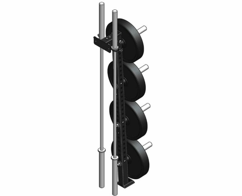 ATX Falhoz rögzíthető tárcsatartó állvány 4db 50mm-es tüskével