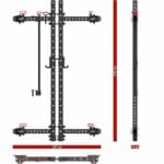 ATX FBR-750 Half rack - Összecsukható fél erőkeret
