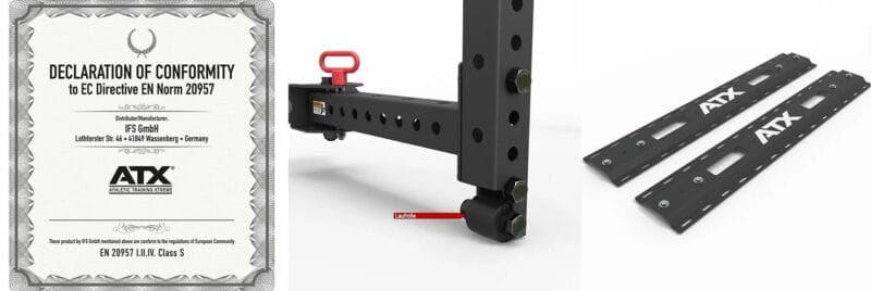 ATX FBR-750 Half rack - Összecsukható fél erőkeret