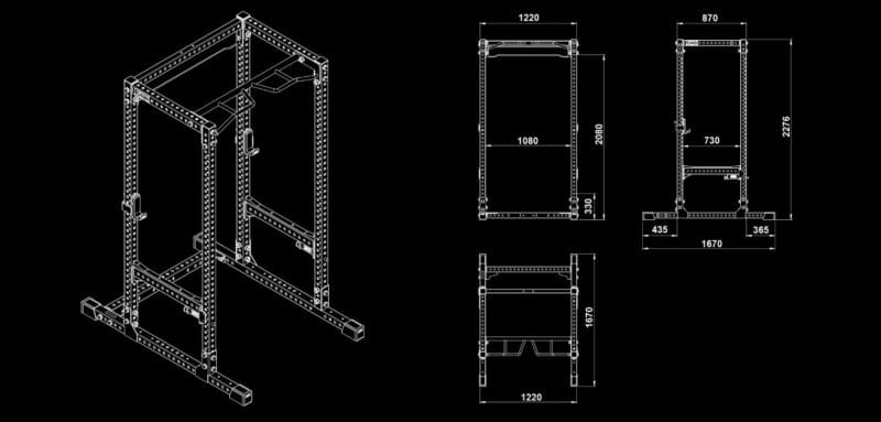 ATX PRX-780 Power Rack erőkeret