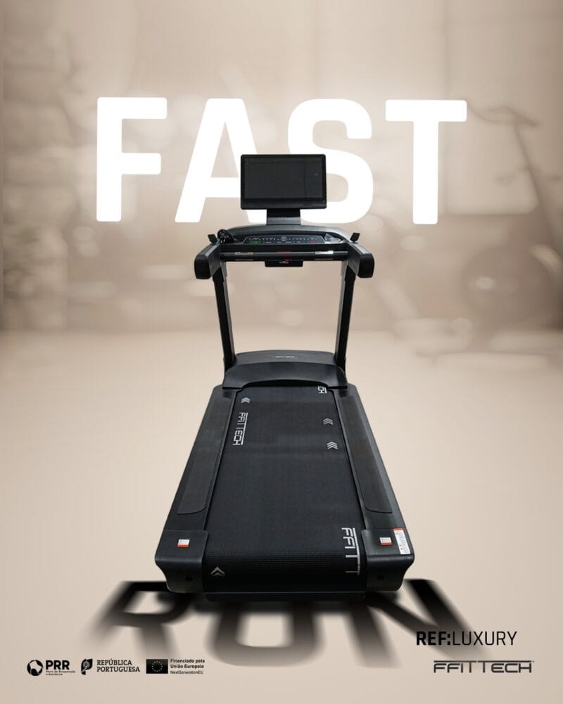 FFiTTech Fast Run edzőtermi futópad TFT kijelzővel