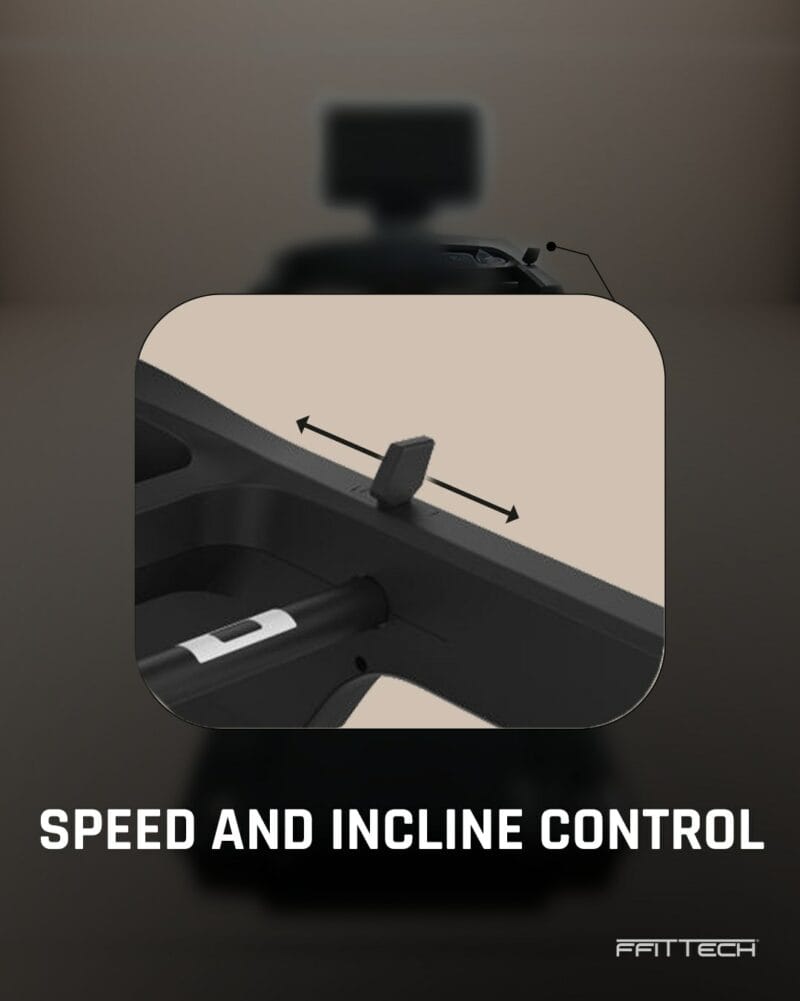 FFiTTech Fast Run edzőtermi futópad TFT kijelzővel