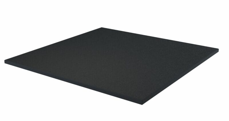 Flow Fitness Gumipadló edzőterembe 100x100x2cm