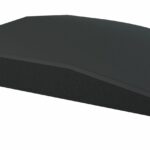 Flow Fitness Gumipadló edzőterembe vízálló SBR réteggel - sarok profil 20x20x2cm