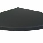 Flow Fitness Gumipadló edzőterembe vízálló SBR réteggel - sarok profil 20x20x2cm