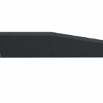Flow Fitness Gumipadló edzőterembe vízálló SBR réteggel - szélső profil 50x15x2cm