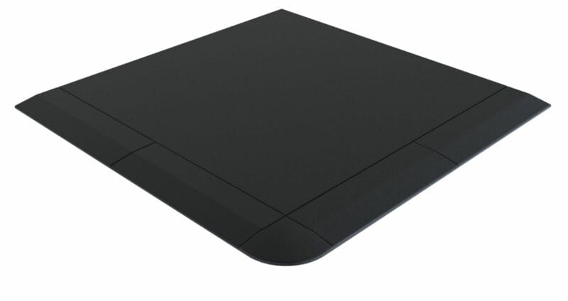 Flow Fitness Gumipadló edzőterembe vízálló SBR réteggel 100x100x2cm
