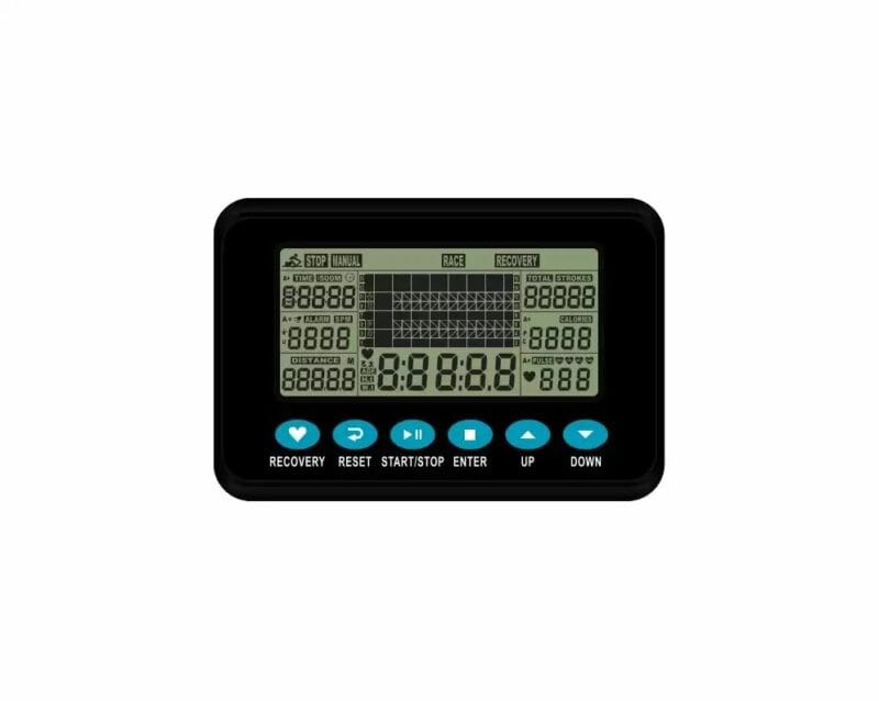 BH Fitness CARDIFF víztartályos fél professzionális evezőpad