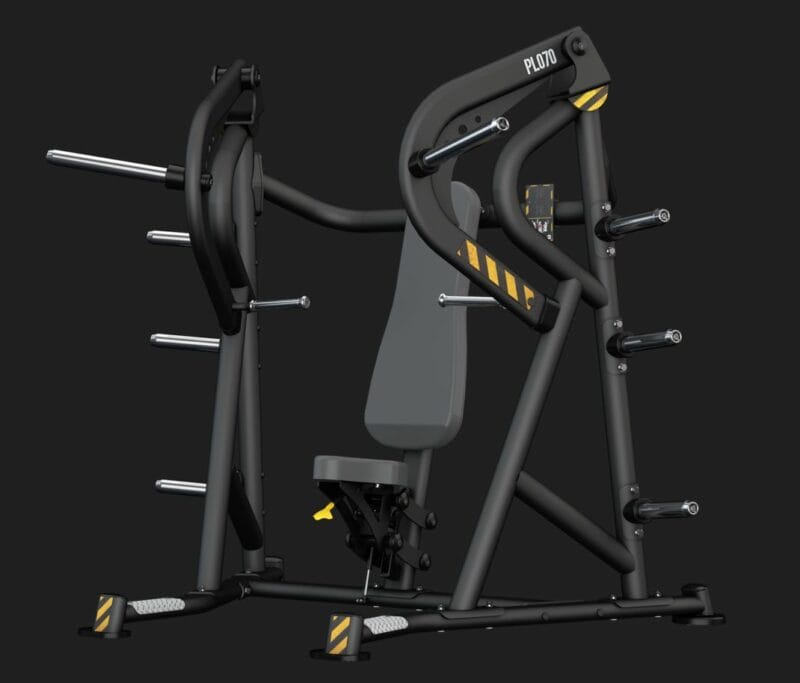 BH Fitness Chest Press - Konvergált isolaterális szabadsúlyos melltőlnyomó gép