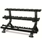 DUMBBELL RACK - Vízszintes súlyzótartó állvány 12 pár súlyzóhoz