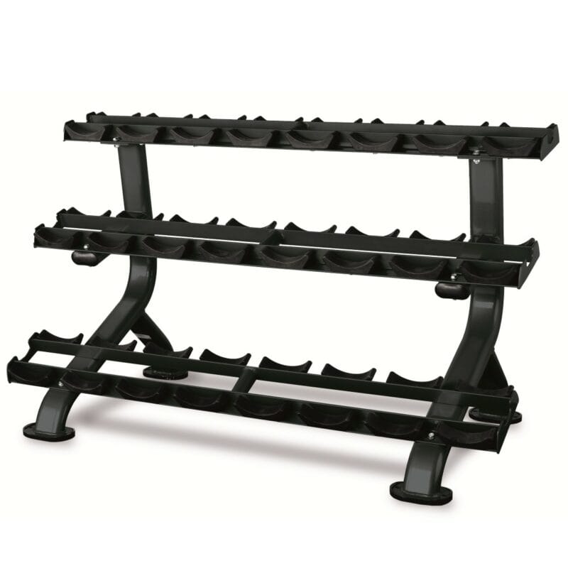 bh-fitness-dumbbell-rack-vizszintes-sulyzotarto-allvany-12-par-sulyzohoz BH Fitness DUMBBELL RACK - Vízszintes súlyzótartó állvány 12 pár súlyzóhoz