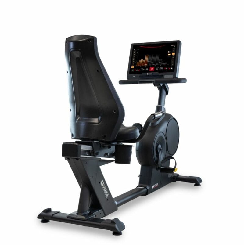 BH Fitness Inertia H778 profi edzőtermi háttámlás szobakerékpár 19" Smart Focus kijelzővel