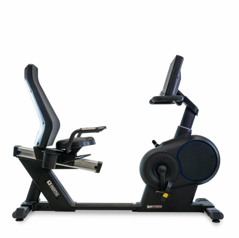 BH Fitness Inertia H778 profi edzőtermi háttámlás szobakerékpár LED kijelzővel