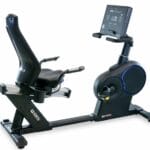 BH Fitness Inertia H778 profi edzőtermi háttámlás szobakerékpár LED kijelzővel