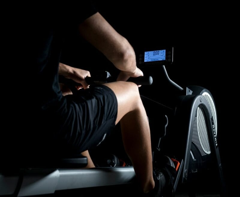 BH Fitness Movemia RW1000 profi edzőtermi evezőgép LCD kijelzővel