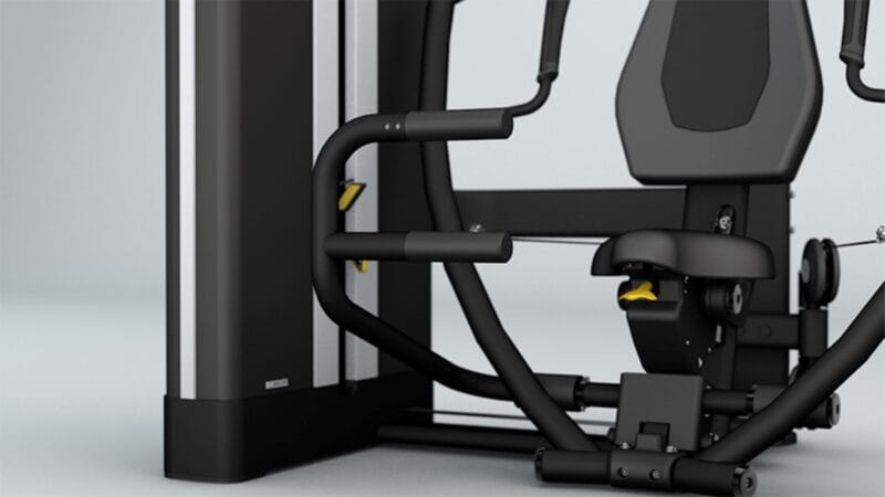 BH Fitness Movemia - SEATED CHEST PRESS - melltőlnyomó gép